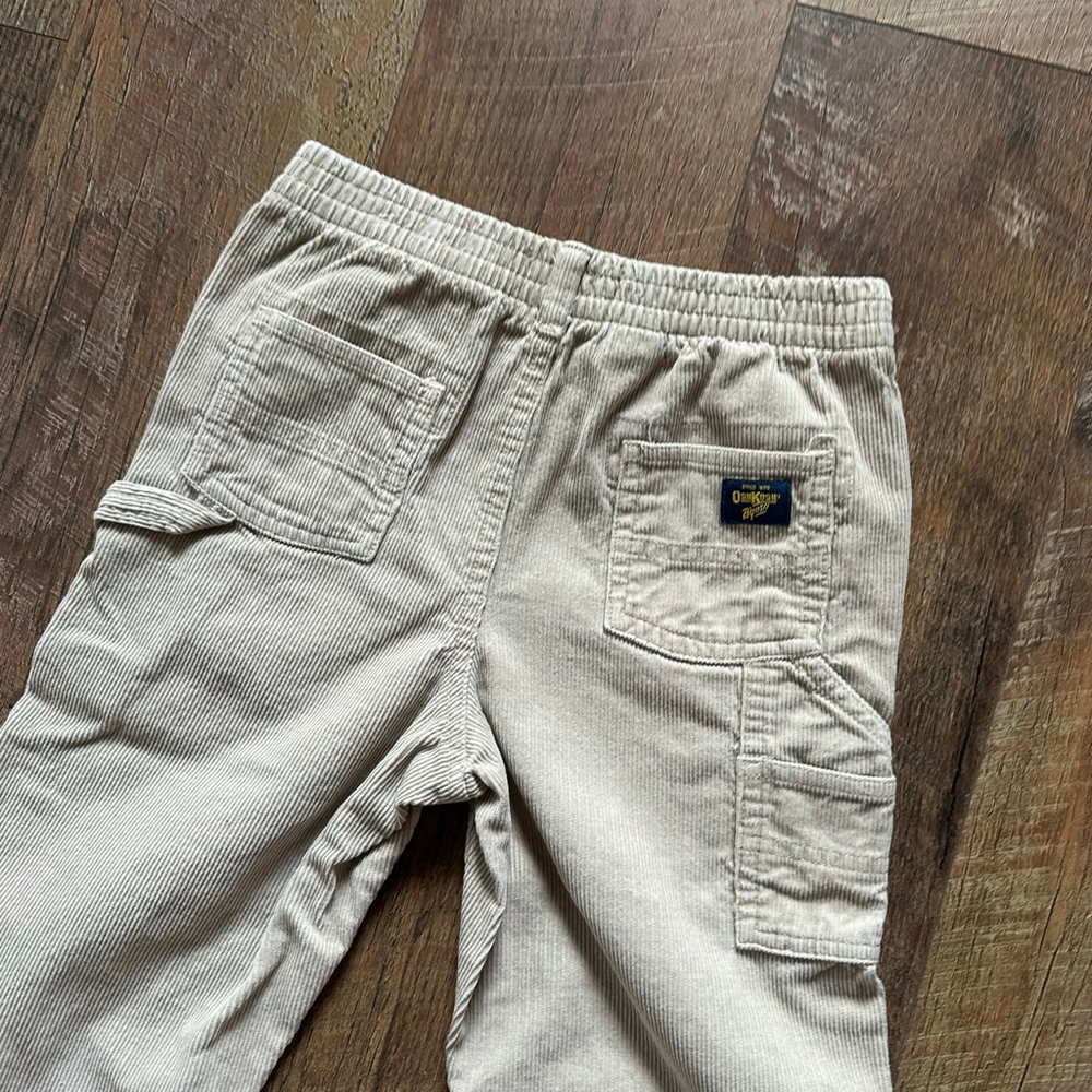 Boys OshKosh B'gosh Casual Corduroy Pants 24 Months Beige - Picture 9 of 10